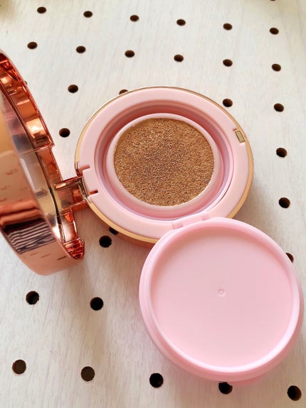 ピンクティーツリーカバークッション/APLIN/クッションファンデーションを使ったクチコミ(3枚目)