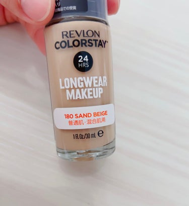 カラーステイ ロングウェア メイクアップ/REVLON/リキッドファンデーションを使ったクチコミ（3枚目）