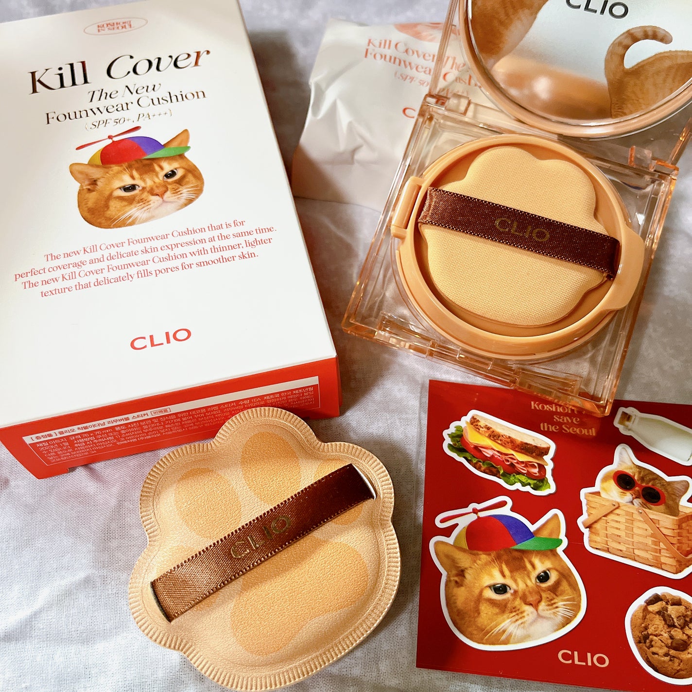 キル カバー ザ ニュー ファンウェア クッション/CLIO/クッションファンデーションを使ったクチコミ(1枚目)