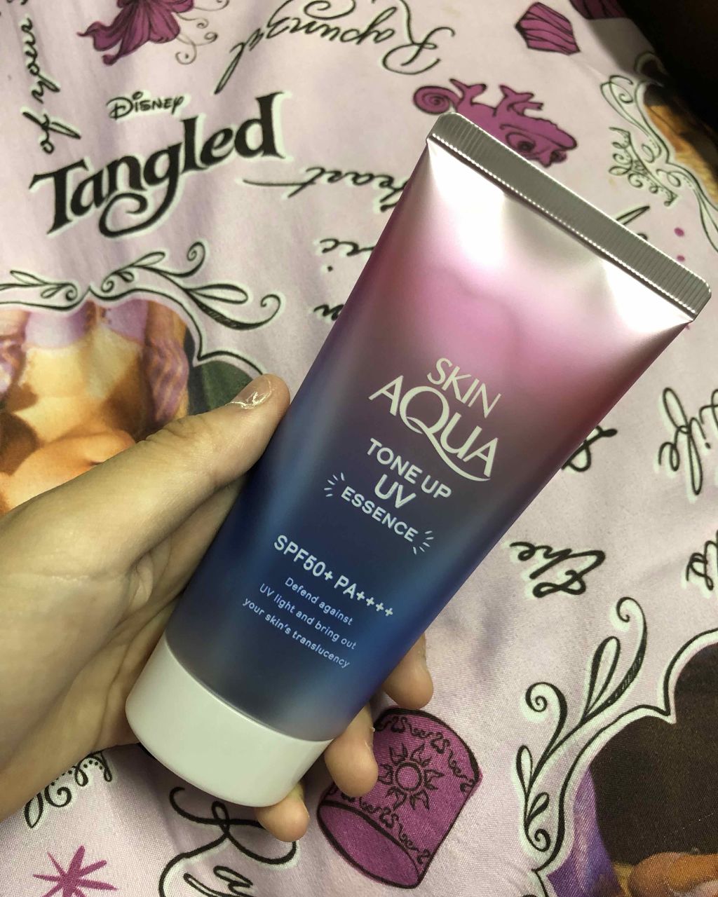 スキンアクア トーンアップUVエッセンス/スキンアクア/日焼け止めクリームを使ったクチコミ（2枚目）