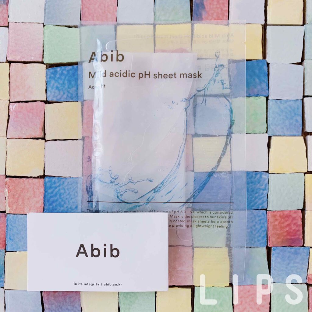 弱酸性pHシートマスク アクアフィット/Abib /シートマスク・パックを使ったクチコミ（1枚目）