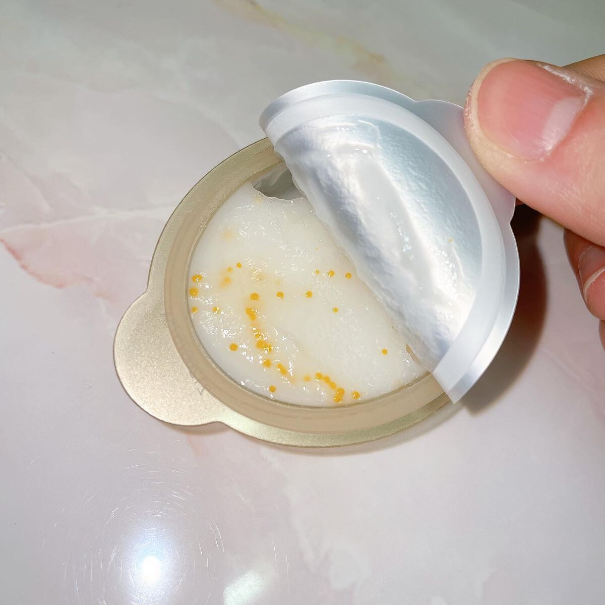 パンテーンマカロン ヘアマスク うるつやリッチ/パンテーン/ヘアマスク・ヘアパックを使ったクチコミ(4枚目)