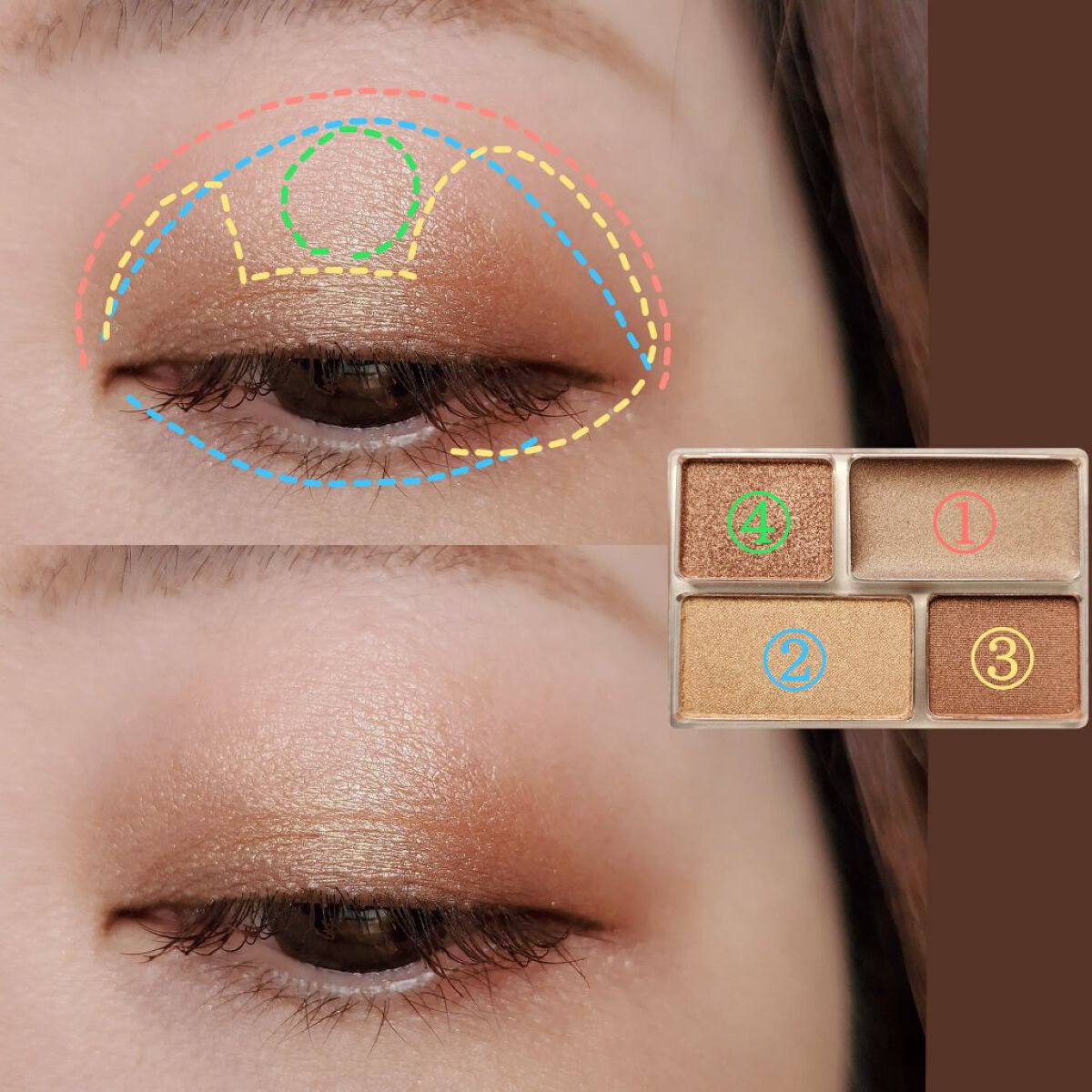  UR GLAM　GEL EYELINER/U R GLAM/ジェルアイライナーを使ったクチコミ（3枚目）