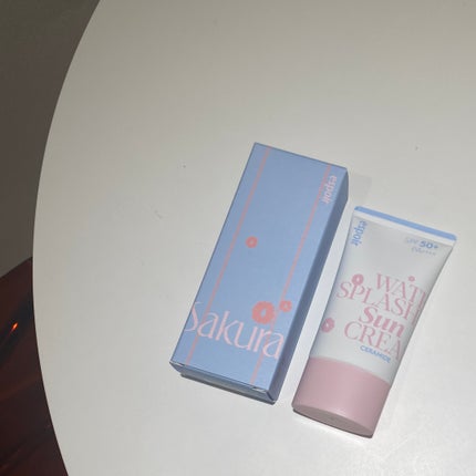 ウォータースプラッシュサンクリーム セラミド/espoir/日焼け止めクリームを使ったクチコミ(1枚目)