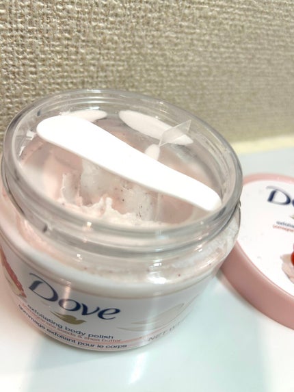 ダヴ ふわとろクリーミースクラブ ザクロ&シアバター/ダヴ/ボディスクラブを使ったクチコミ(2枚目)