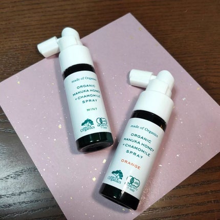 マヌカハニー+カモミールスプレー ミント味/made of Organics/その他オーラルケアを使ったクチコミ(2枚目)