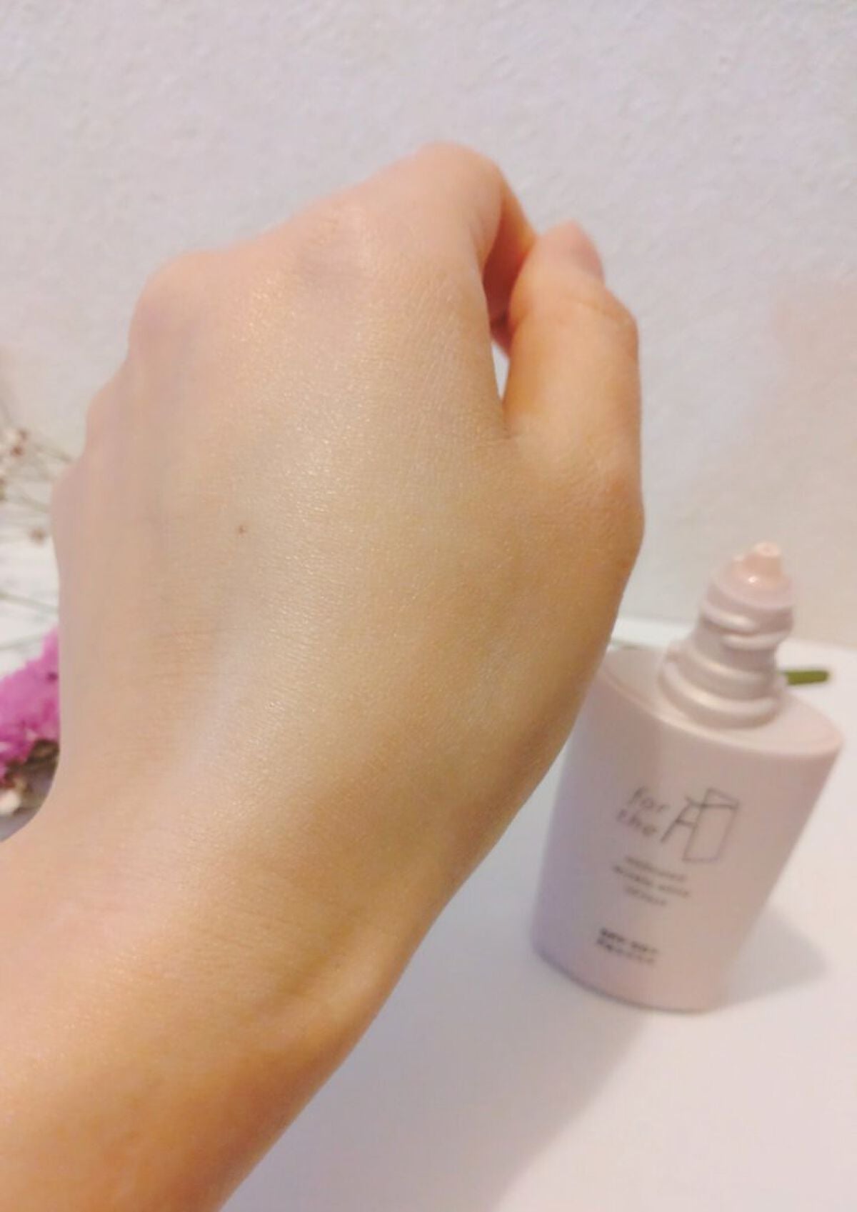 フォーザエフ 薬用 リンクルホワイト UVベース/ナリスアップ/化粧下地を使ったクチコミ(5枚目)