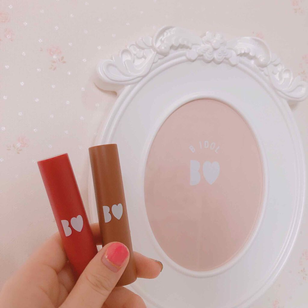 つやぷるリップR/b idol/口紅を使ったクチコミ（1枚目）