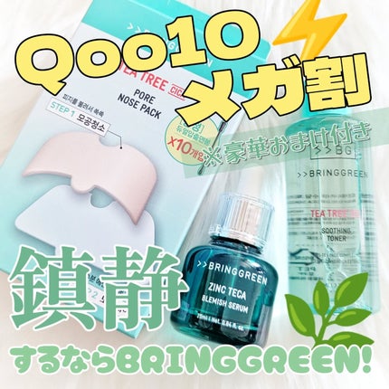 ティーツリーC鼻パック/BRING GREEN/シートマスク・パックを使ったクチコミ(1枚目)
