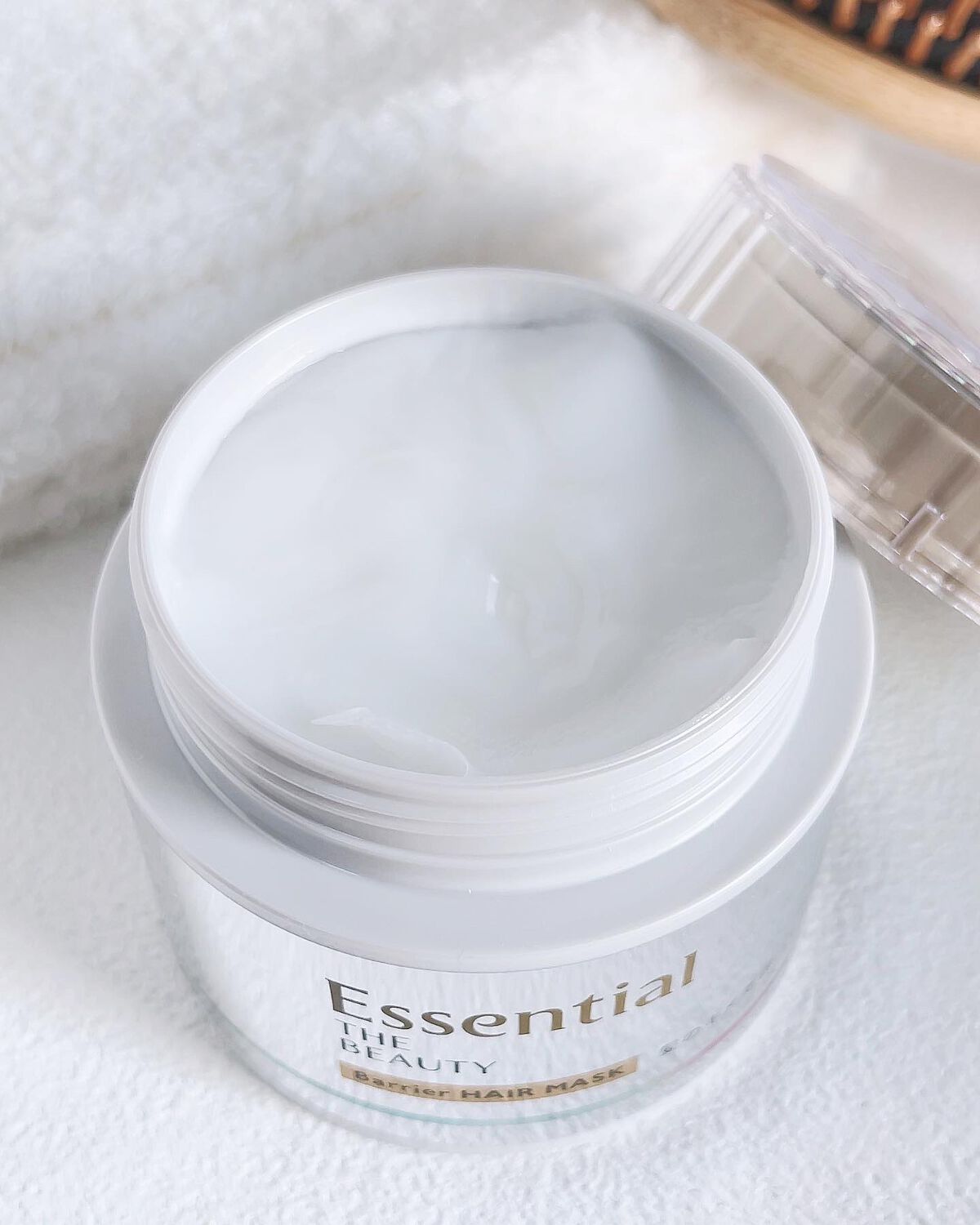 Essential THE BEAUTY 髪のキメ美容バリアヘアマスク/エッセンシャル/ヘアマスク・ヘアパックを使ったクチコミ（3枚目）