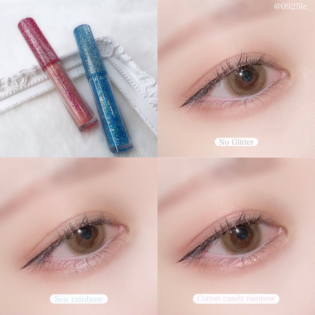 パールブリーアイグリッター/BLACK ROUGE/グリッターを使ったクチコミ(4枚目)