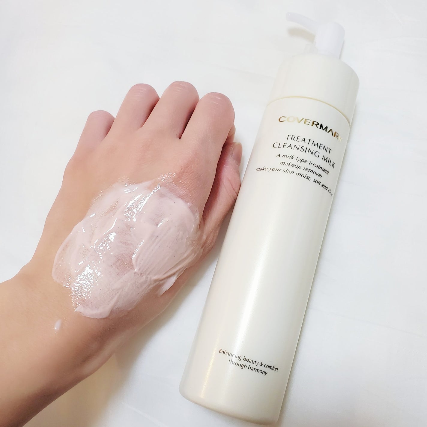 トリートメント クレンジング ミルク/COVERMARK/ミルククレンジングを使ったクチコミ(5枚目)