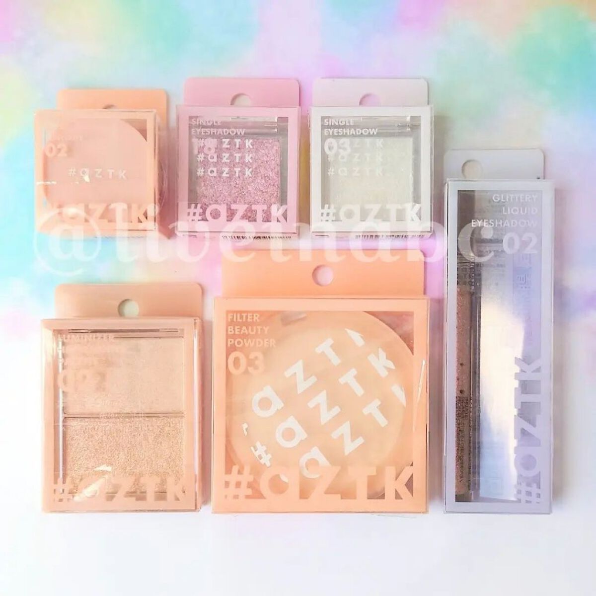 グリッターリキッドアイシャドウ/aZTK/リキッドアイシャドウを使ったクチコミ（2枚目）