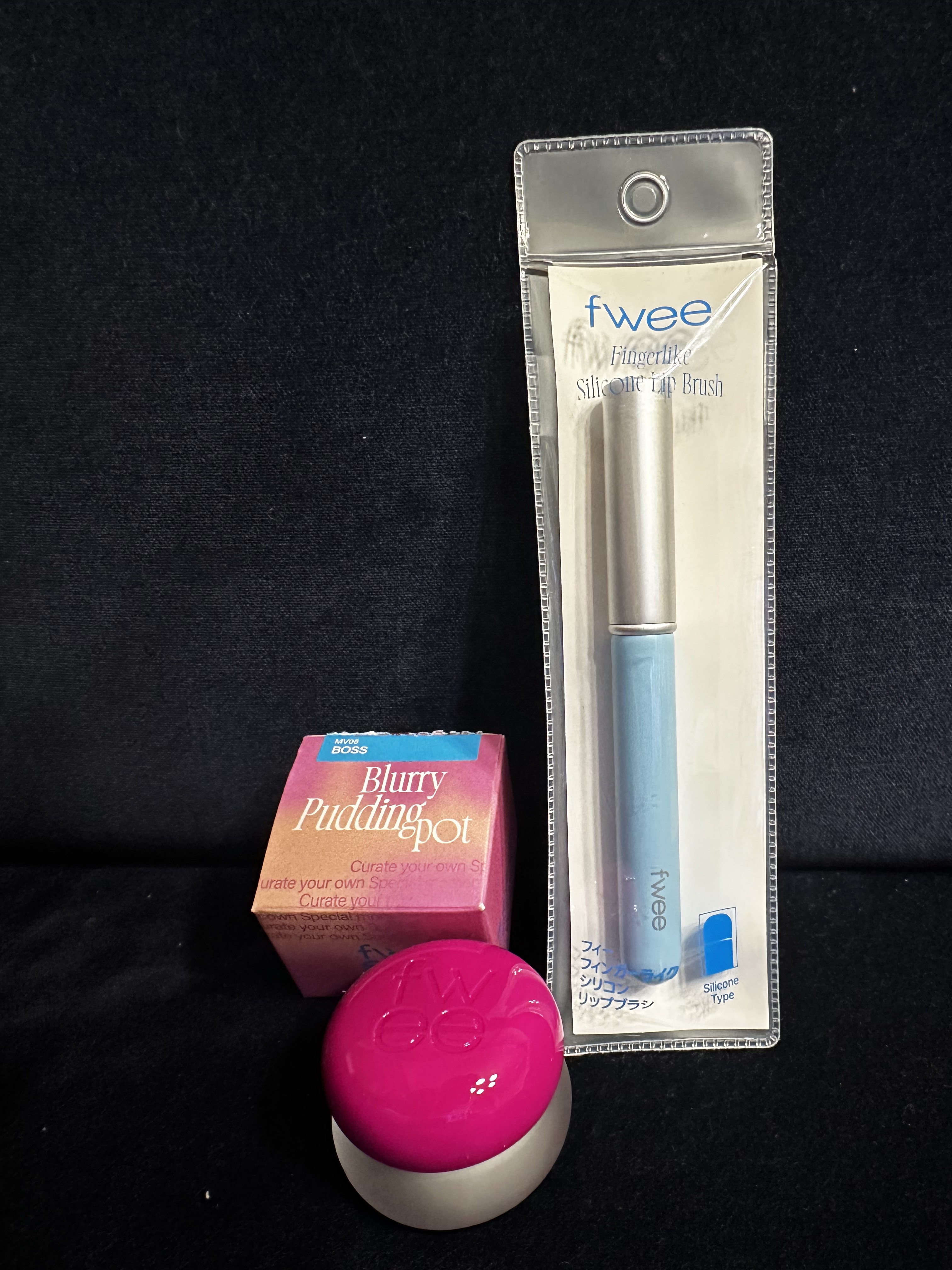 リップアンドチーク ブラーリープリンポット MV05 ボス/fwee/口紅を使ったクチコミ（2枚目）