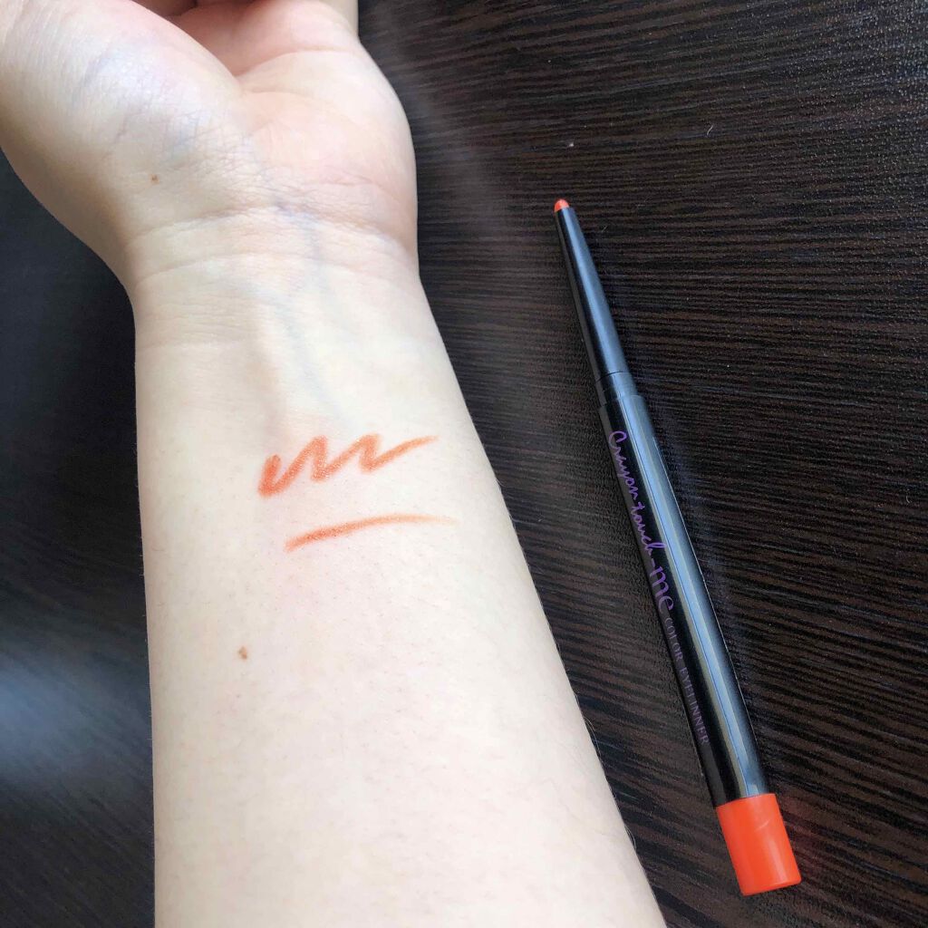 カラーアイライナー/キャンドゥ/ペンシルアイライナーを使ったクチコミ(2枚目)