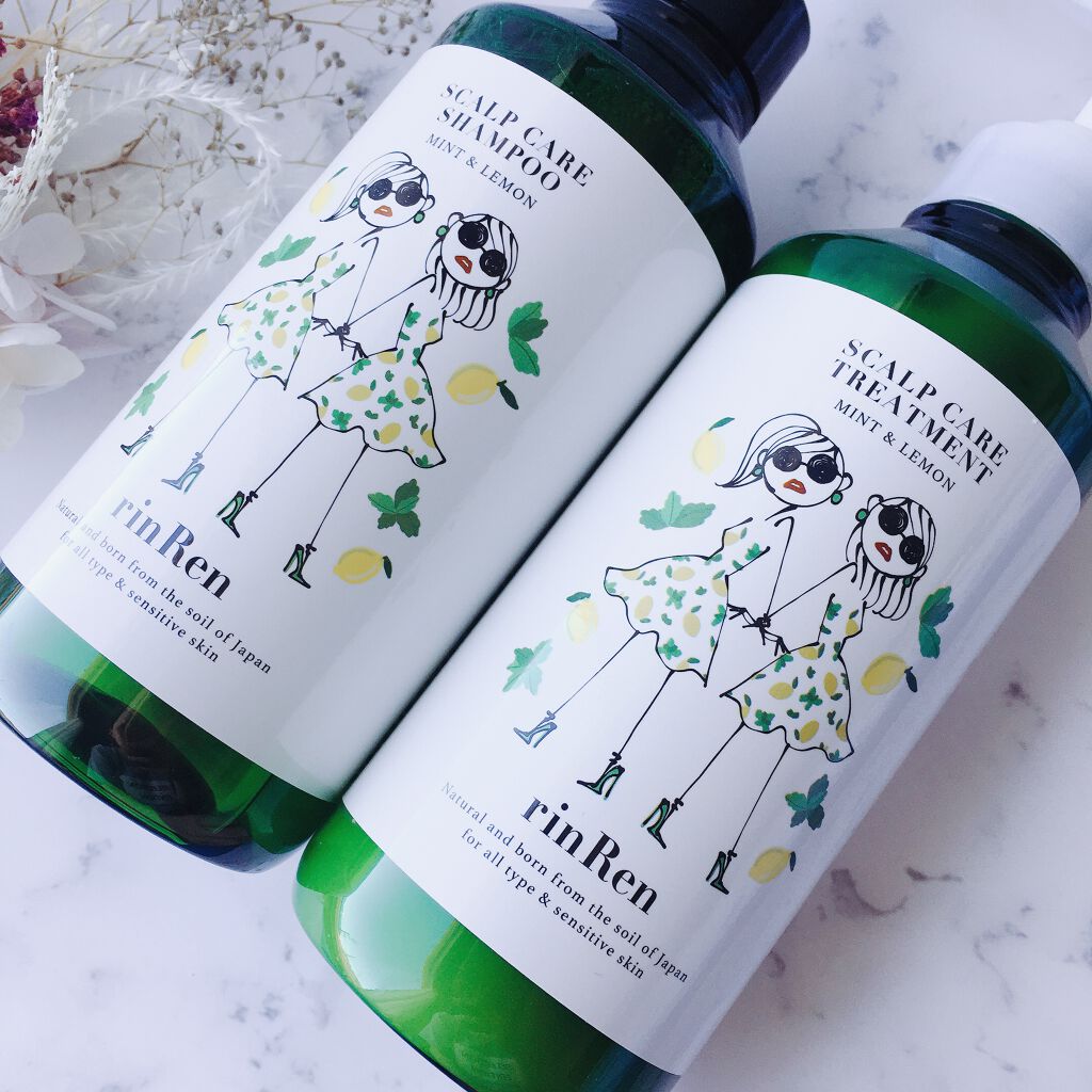 レメディアル シャンプー／トリートメント ミント＆レモン シャンプー/rinRen（凛恋）/市販シャンプーを使ったクチコミ（2枚目）
