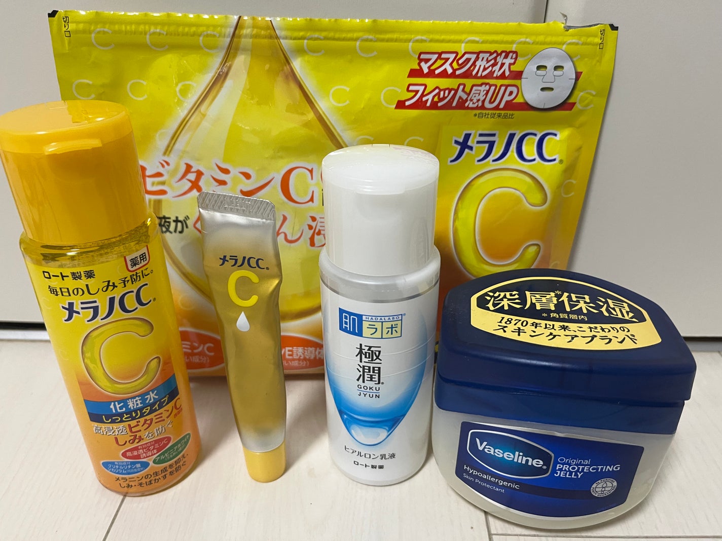 オリジナル ピュアスキンジェリー/ヴァセリン/ボディクリームを使ったクチコミ(1枚目)