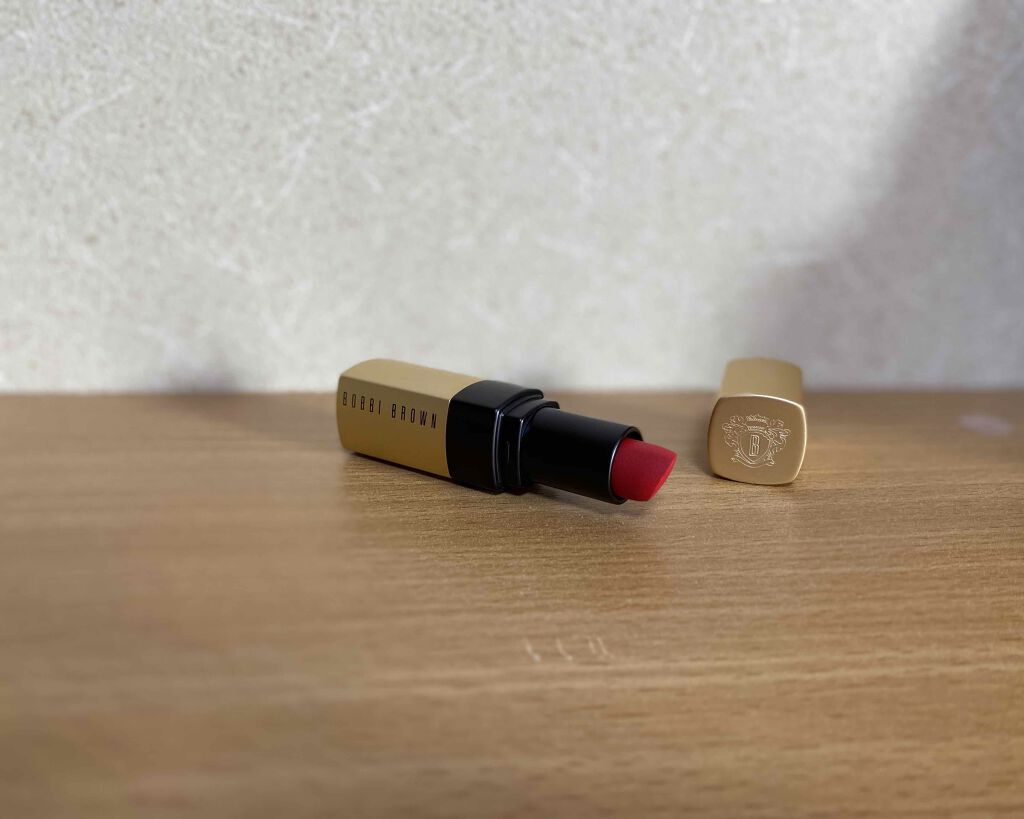 リュクス マット リップ カラー 14 オンファイア/BOBBI BROWN/口紅を使ったクチコミ（1枚目）