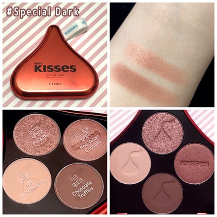 キスチョコレート プレイカラーアイズ/ETUDE/アイシャドウパレットを使ったクチコミ(4枚目)