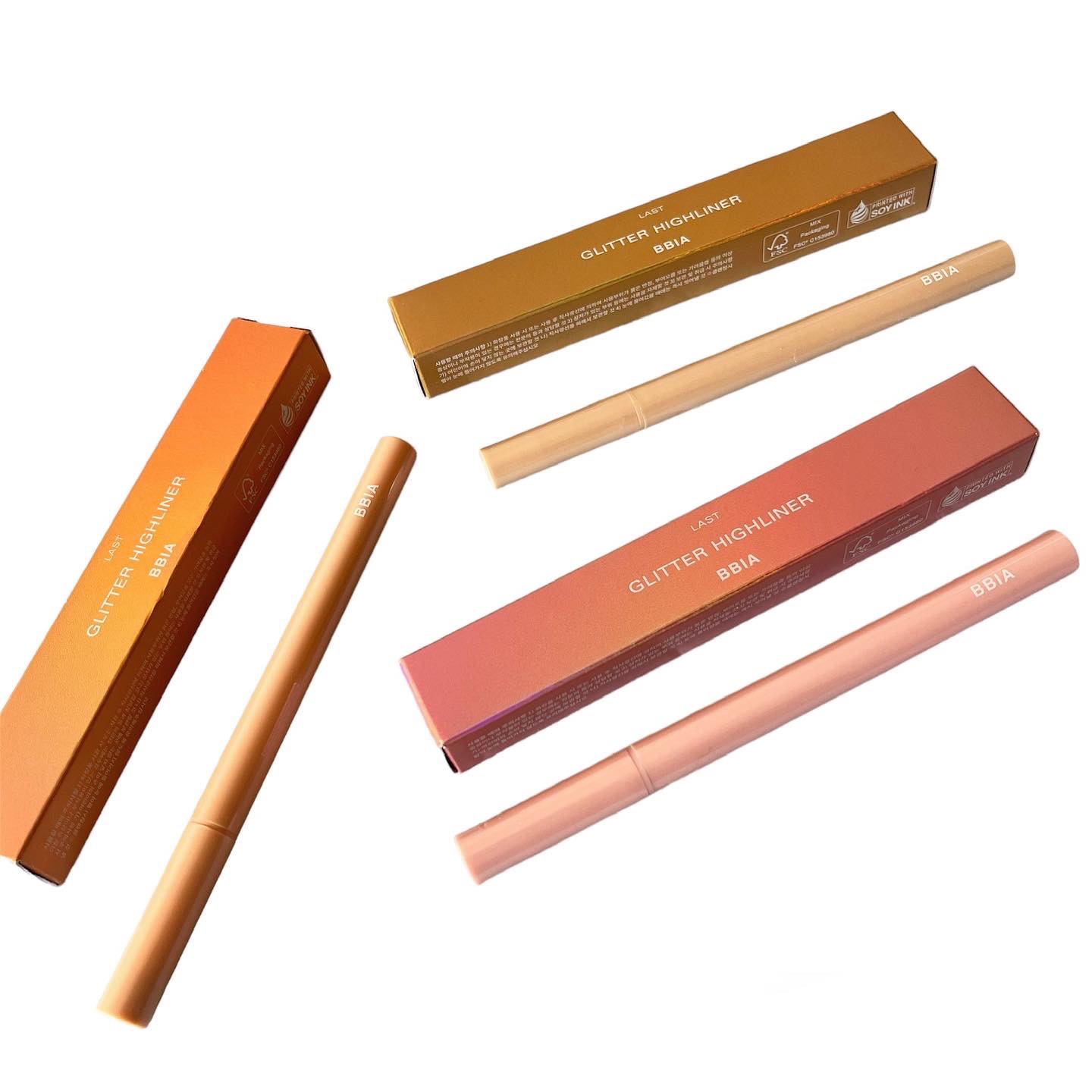 ラストグリッターハイライナー 03 デューイピンク/BBIA/リキッドアイライナーを使ったクチコミ（1枚目）