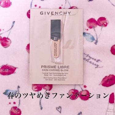 プリズム・リーブル・スキンケアリング・グロウ/GIVENCHY/リキッドファンデーションを使ったクチコミ（1枚目）