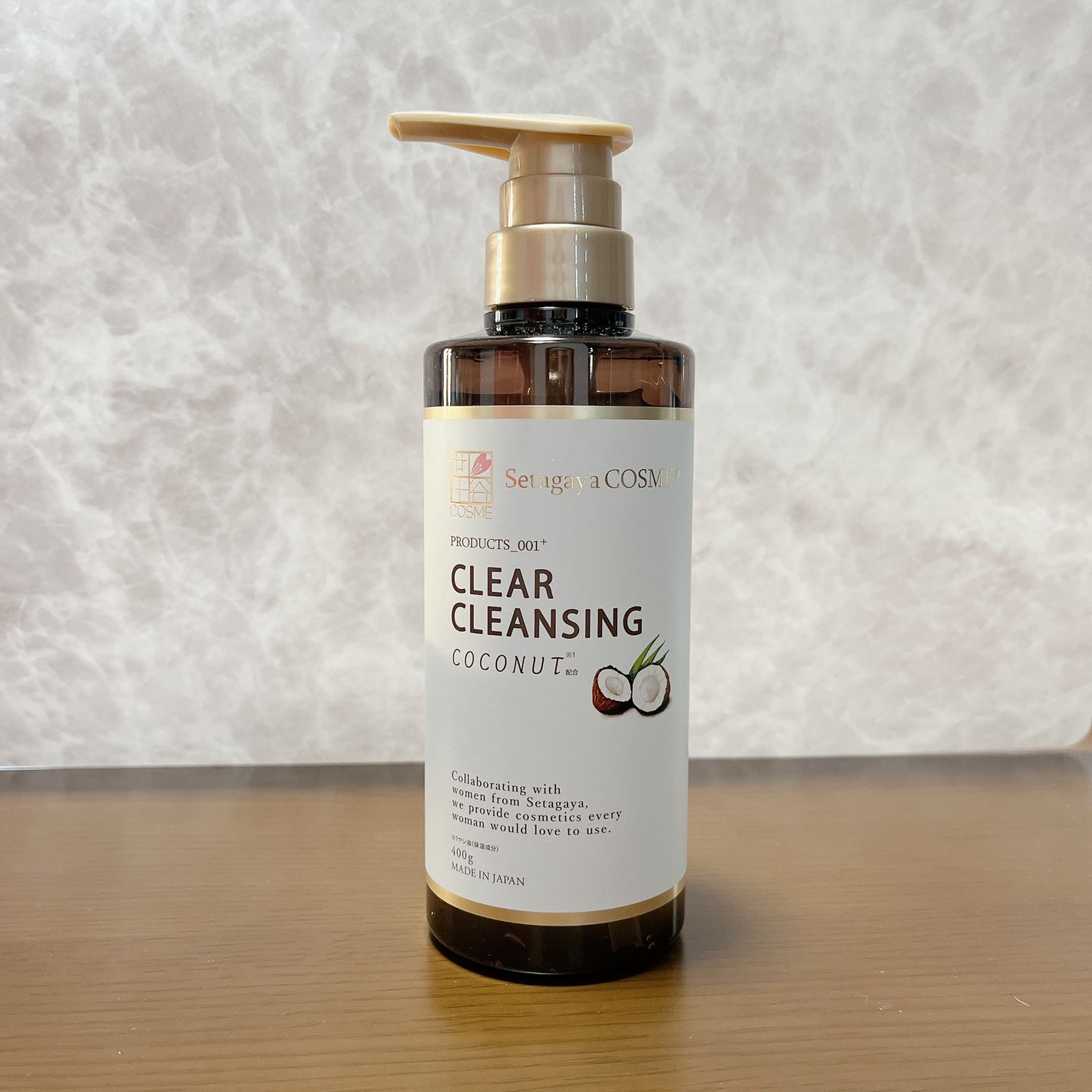 クリアクレンジング ココナッツ/世田谷コスメ/クレンジングジェルを使ったクチコミ(1枚目)