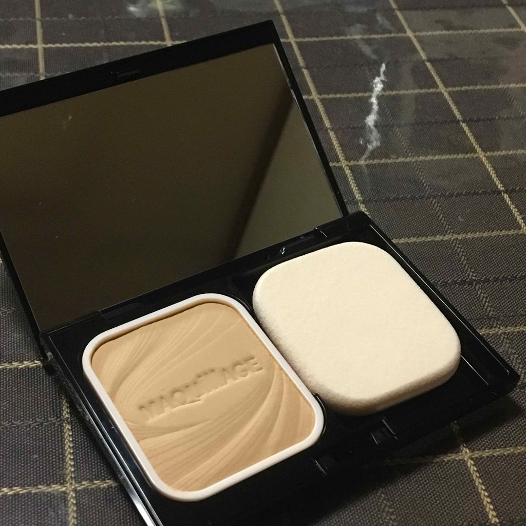 ドラマティックパウダリー UV/マキアージュ/パウダーファンデーションを使ったクチコミ（2枚目）