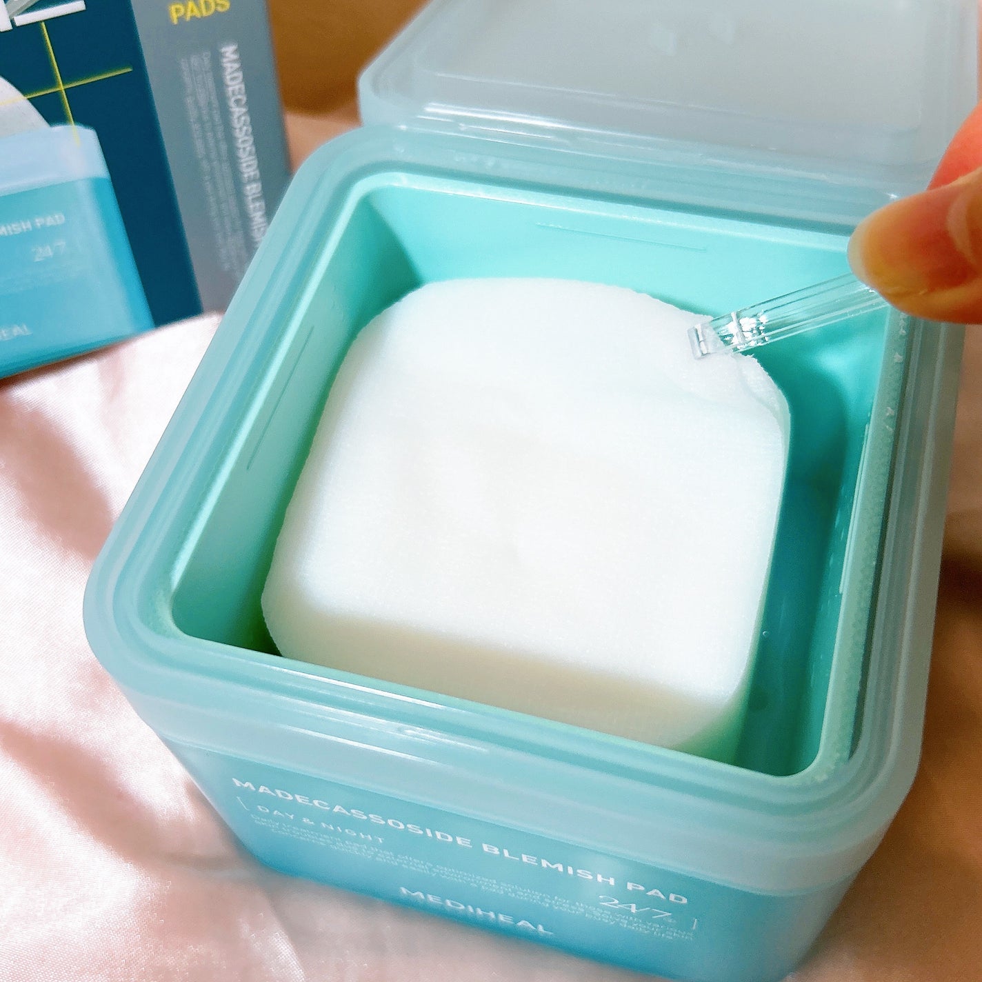 マデカソサイド ブレミッシュパッド/MEDIHEAL/トナーパッドを使ったクチコミ(3枚目)