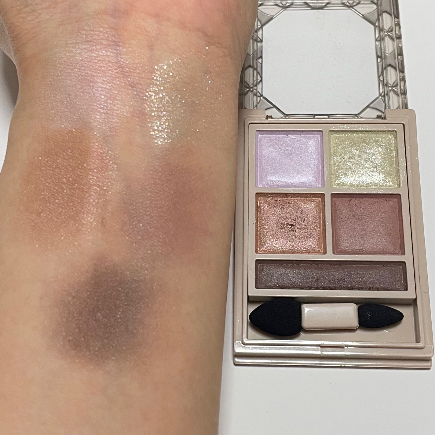 パノラマデザイン アイパレット/Visée/アイシャドウパレットを使ったクチコミ(3枚目)