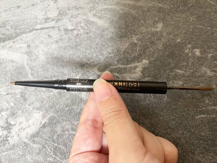 ブロウインク カラーティントデュオ/MAYBELLINE NEW YORK/眉ティントを使ったクチコミ(3枚目)