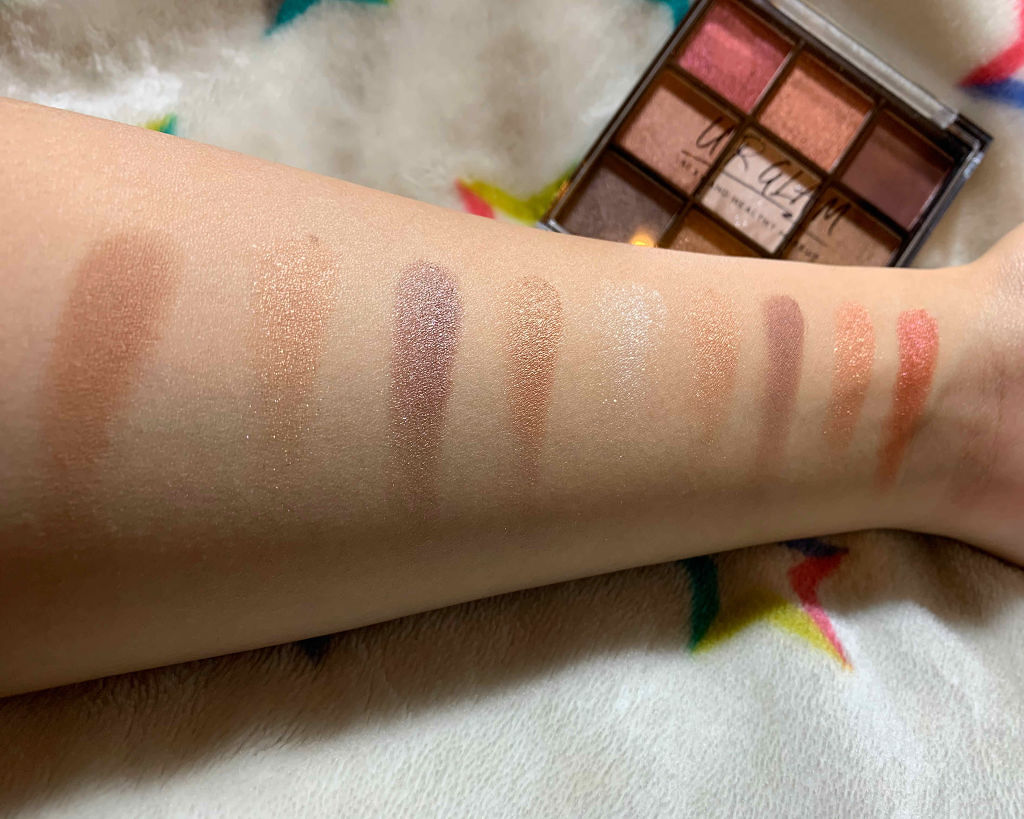 UR GLAM　BLOOMING EYE COLOR PALETTE/U R GLAM/アイシャドウパレットを使ったクチコミ（3枚目）