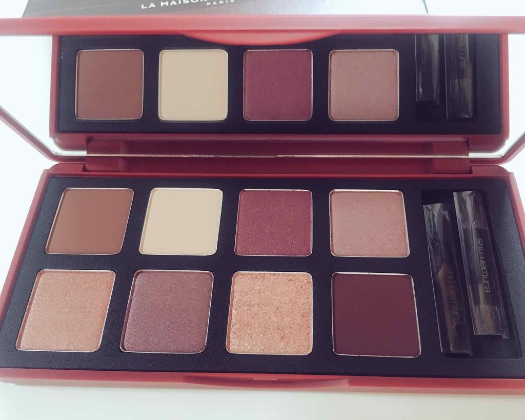 ガナッシュ アンド プラリネ アイパレット/shu uemura/アイシャドウパレットを使ったクチコミ（2枚目）