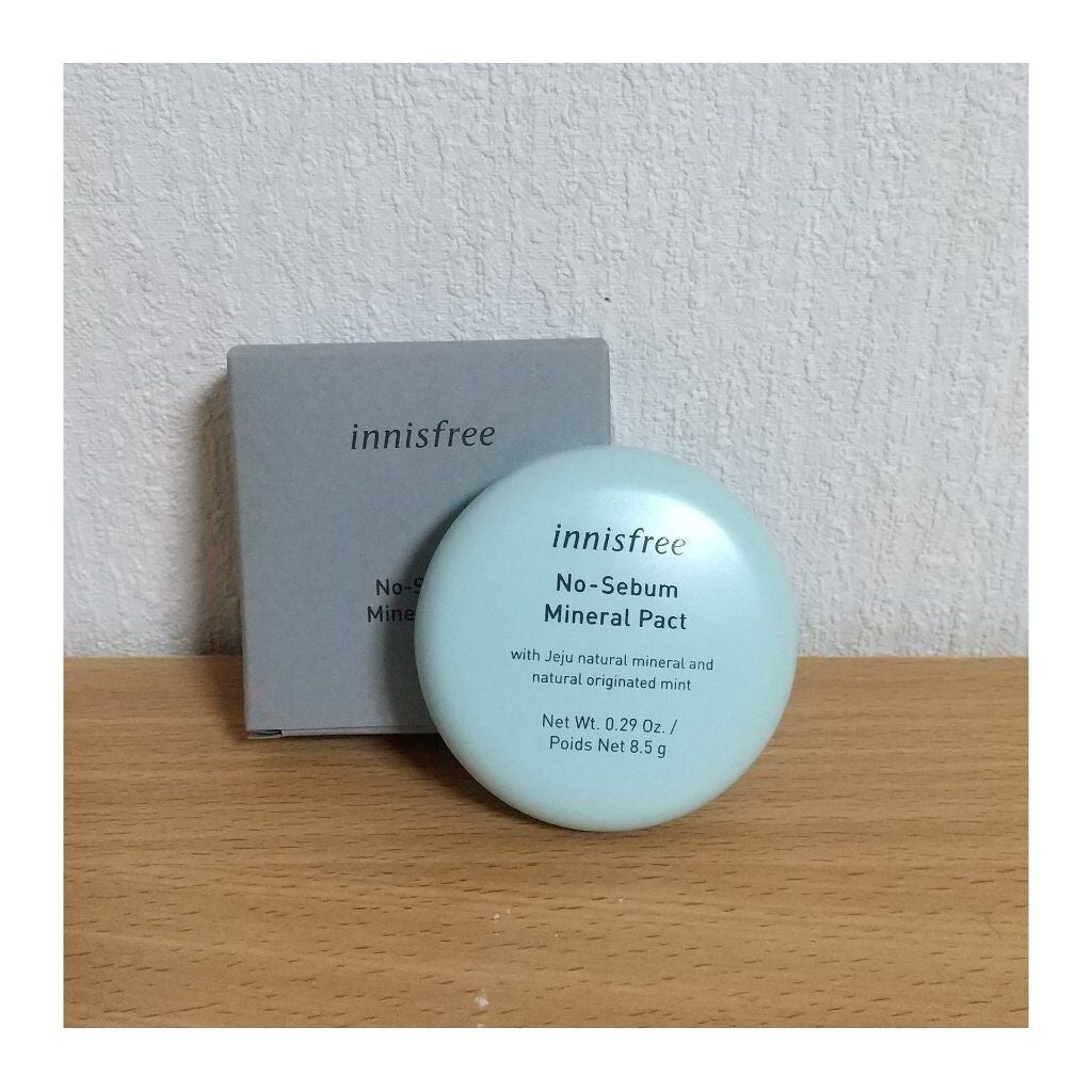ノーセバム ミネラルパクト N/innisfree/プレストパウダーを使ったクチコミ(2枚目)