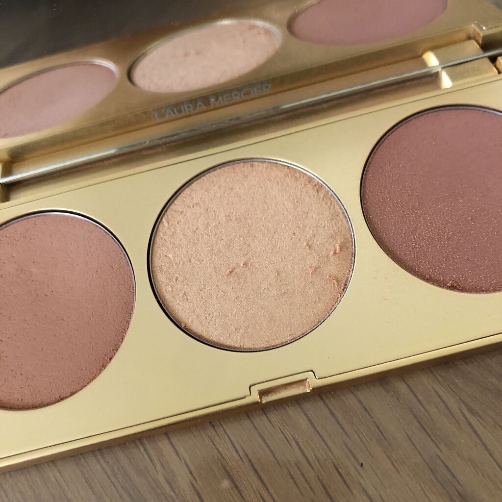 ボンジュール トーキョー フェイス アンド チーク パレット/ローラ メルシエ/パウダーチークを使ったクチコミ（2枚目）