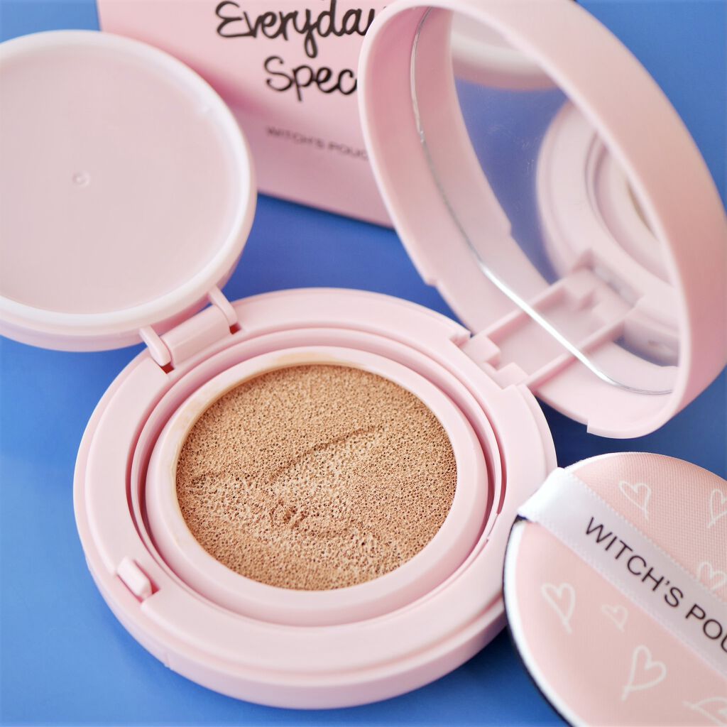 モイスチャーライズ カバー クッション/Witch's Pouch/クッションファンデーションを使ったクチコミ（3枚目）