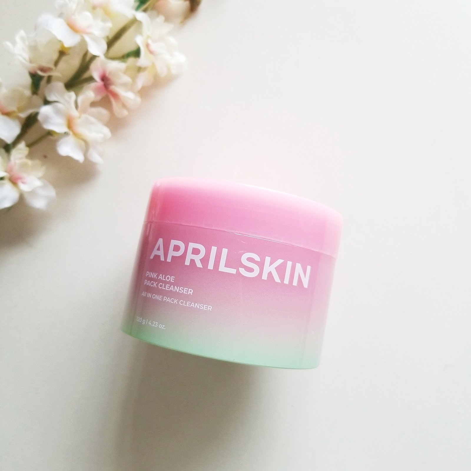 ピンクアロエメレンゲクレンザー/APRILSKIN/その他洗顔料を使ったクチコミ（2枚目）