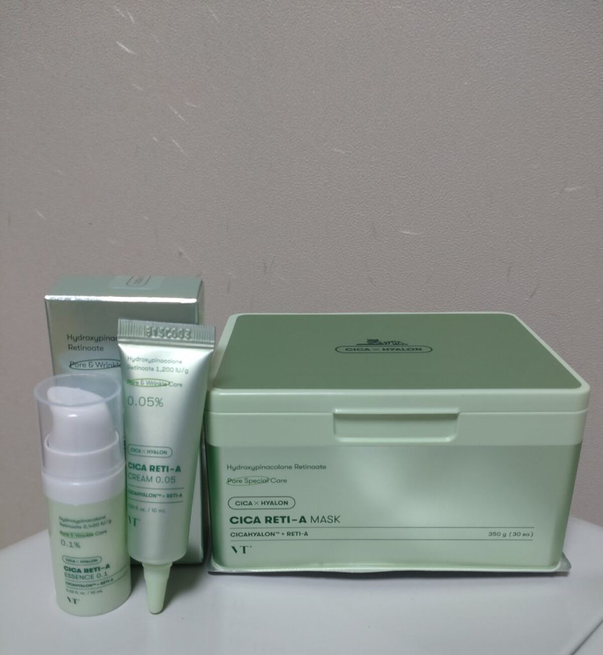 シカレチA クリーム0.05/VT/フェイスクリームを使ったクチコミ（1枚目）