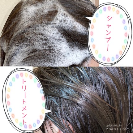 ルミニーク バランス モイストリペア シャンプー/トリートメント/LUX/市販シャンプーを使ったクチコミ(9枚目)