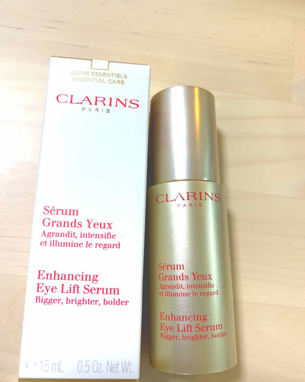 グラン アイ セラム/CLARINS/アイケア・アイクリームを使ったクチコミ(1枚目)