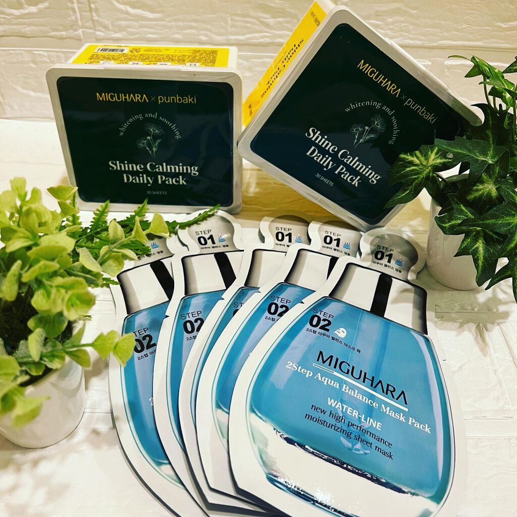 2Step Aqua Balance Mask Pack /MIGUHARA/シートマスク・パックを使ったクチコミ(1枚目)