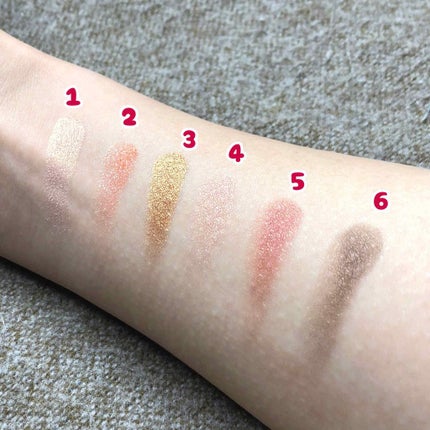 ナイストゥミーチュートランク/MAJOLICA MAJORCA/アイシャドウパレットを使ったクチコミ(3枚目)