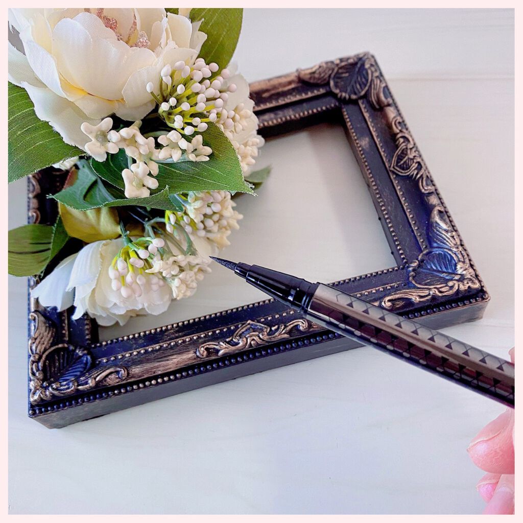 ニブ リクイドアイライナー BK1/ATSUSHI NAKASHIMA Cosme/リキッドアイライナーを使ったクチコミ(3枚目)