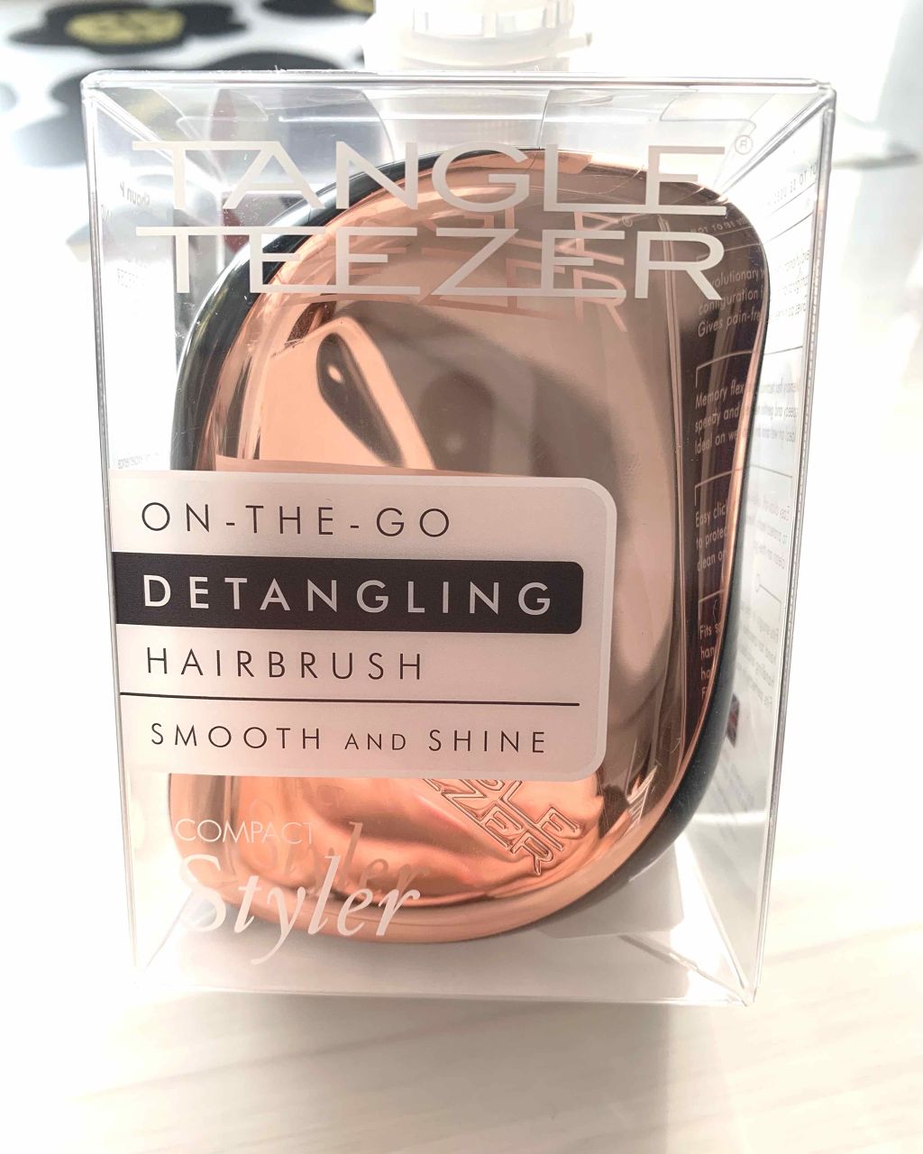コンパクトスタイラー/TANGLE TEEZER/ヘアブラシを使ったクチコミ(1枚目)