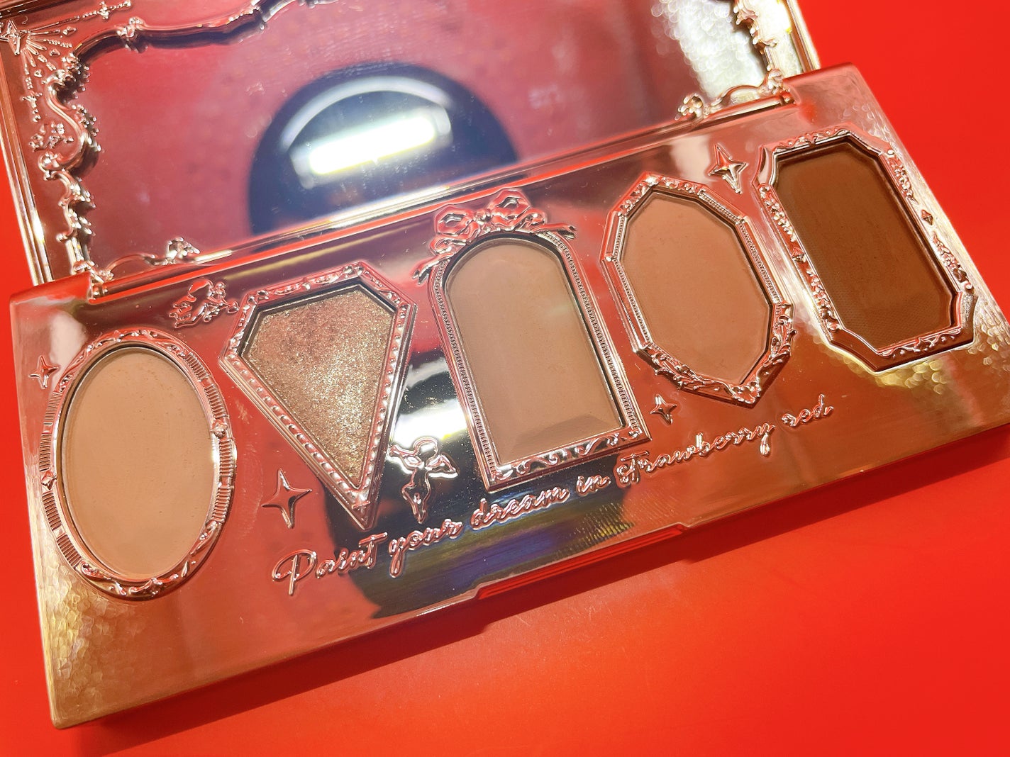 ストロベリーロココ アイシャドウパレット/FlowerKnows/アイシャドウパレットを使ったクチコミ(3枚目)