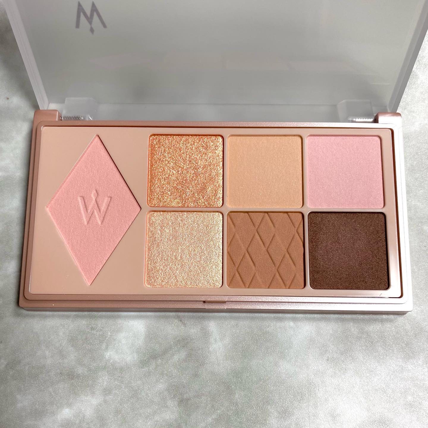 ウォンジョンヨ Ｗ デイリームードアップパレット /Wonjungyo/アイシャドウパレットを使ったクチコミ（2枚目）