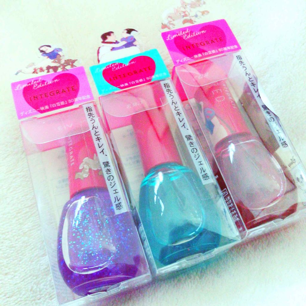 ジェルドロップネール/インテグレート/マニキュアを使ったクチコミ(1枚目)