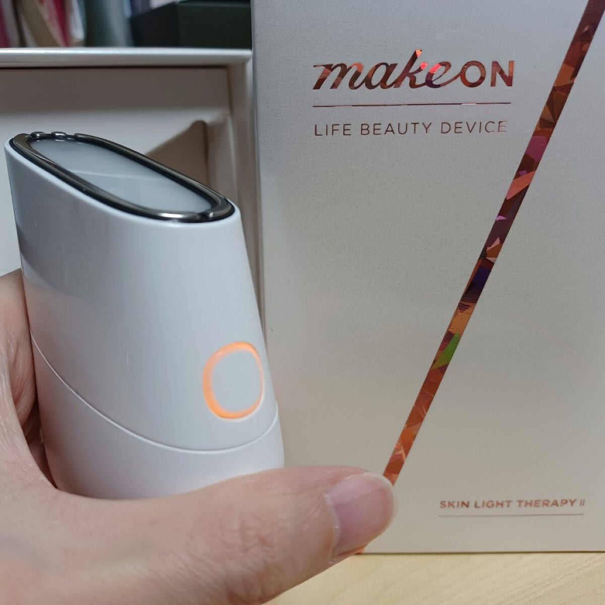 スキンライトセラピーII/Makeon/美顔器・マッサージを使ったクチコミ(2枚目)