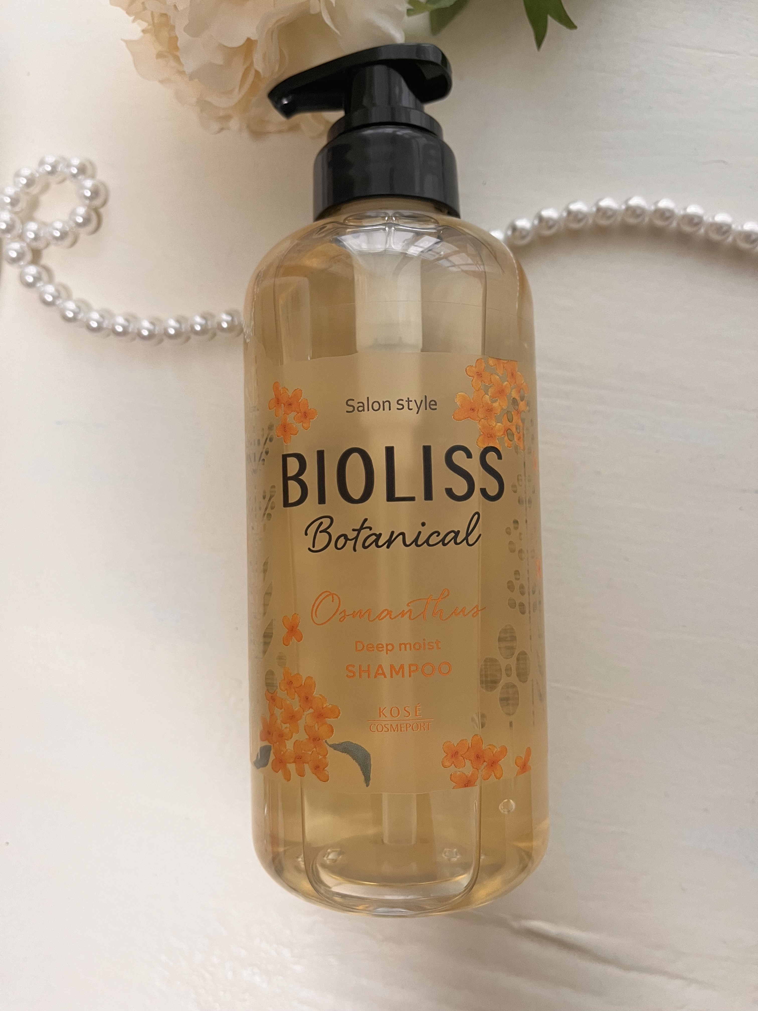 ボタニカル ペアセット（ディープモイスト） 金木犀の香り TH　　/SSビオリス/市販シャンプーを使ったクチコミ（1枚目）