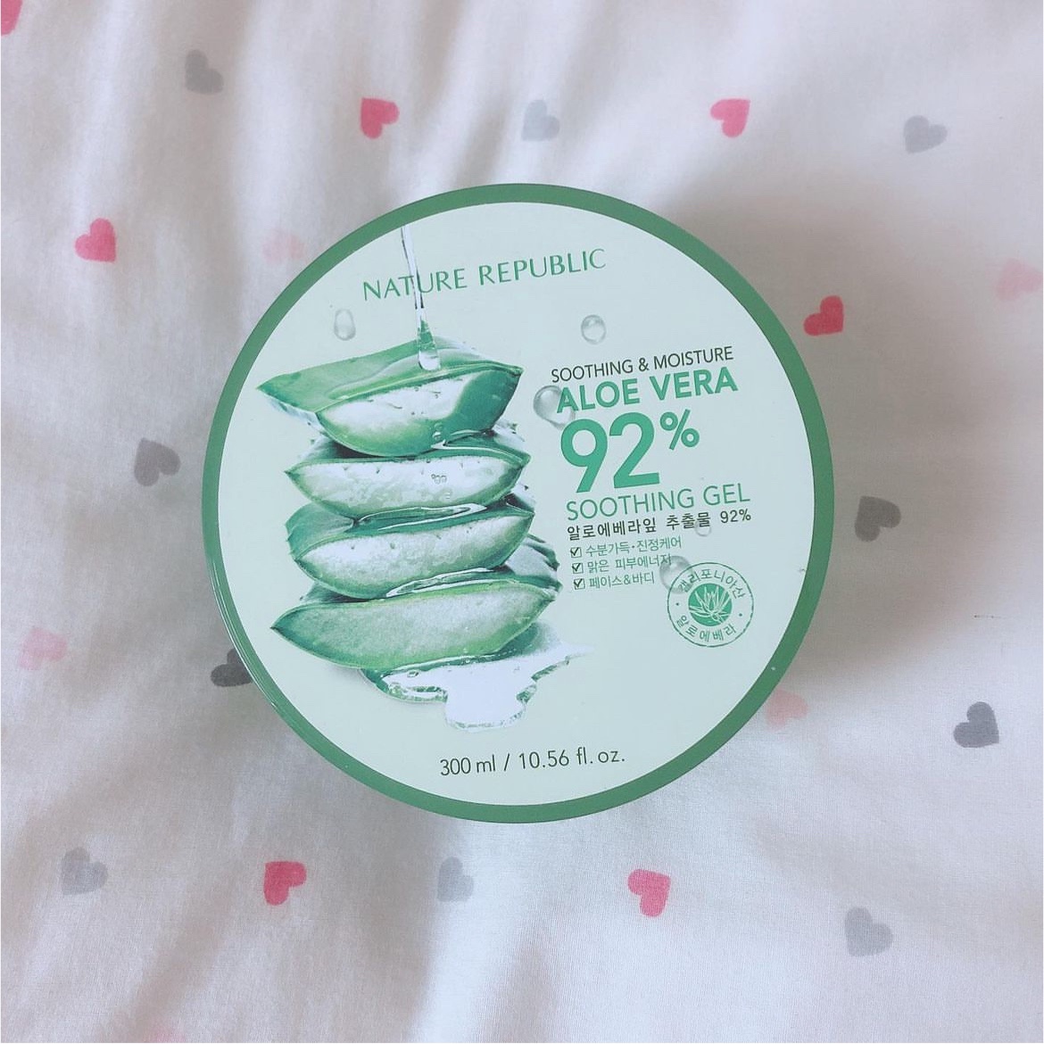 マイルド＆モイスチャーアロエジェル/ネイチャーリパブリック/ボディローションを使ったクチコミ（1枚目）