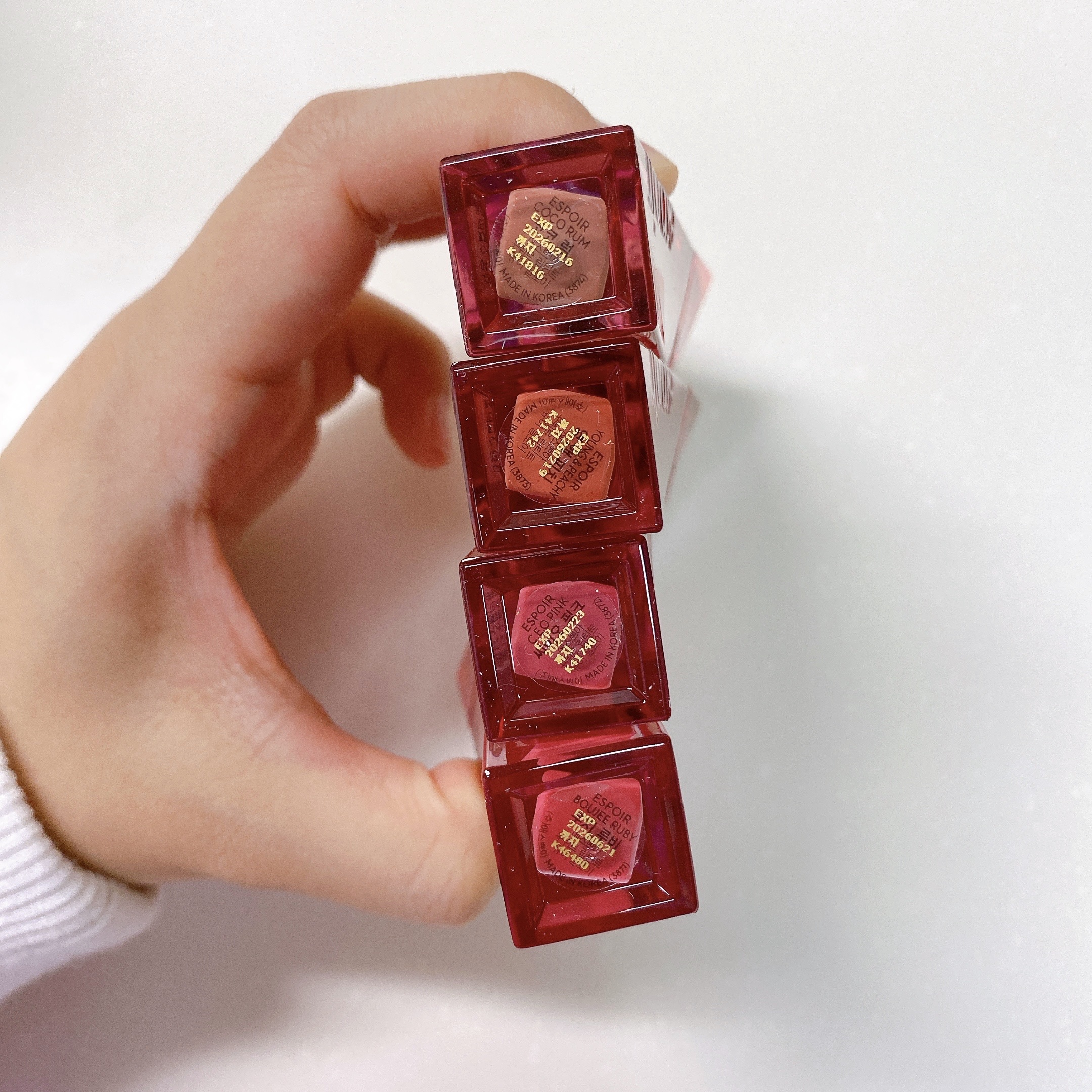 クチュールリップティント デューイグロイ 01 ブージルビー/espoir/リップティントを使ったクチコミ（3枚目）